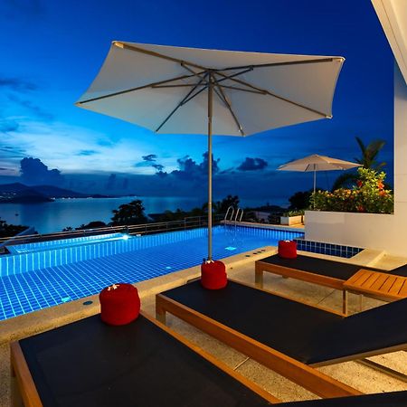 Samui Luxury Sea View Pool Villa IJ2 at uniQue Residences Bang Rak Beach  Exterior foto