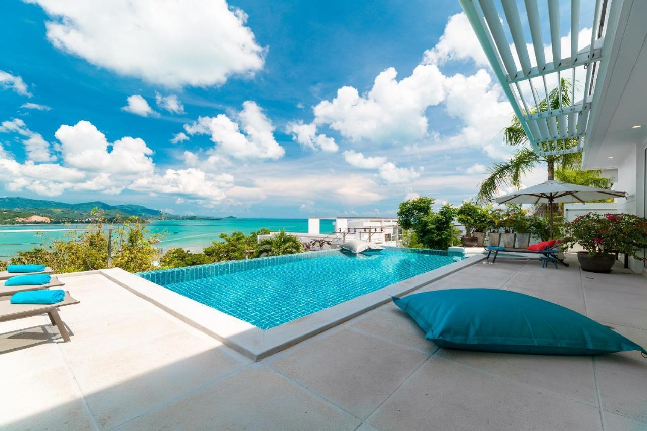 Samui Luxury Sea View Pool Villa IJ2 at uniQue Residences Bang Rak Beach  Habitación foto