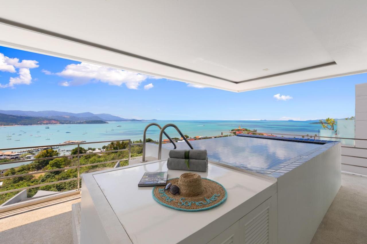 Samui Luxury Sea View Pool Villa IJ2 at uniQue Residences Bang Rak Beach  Exterior foto