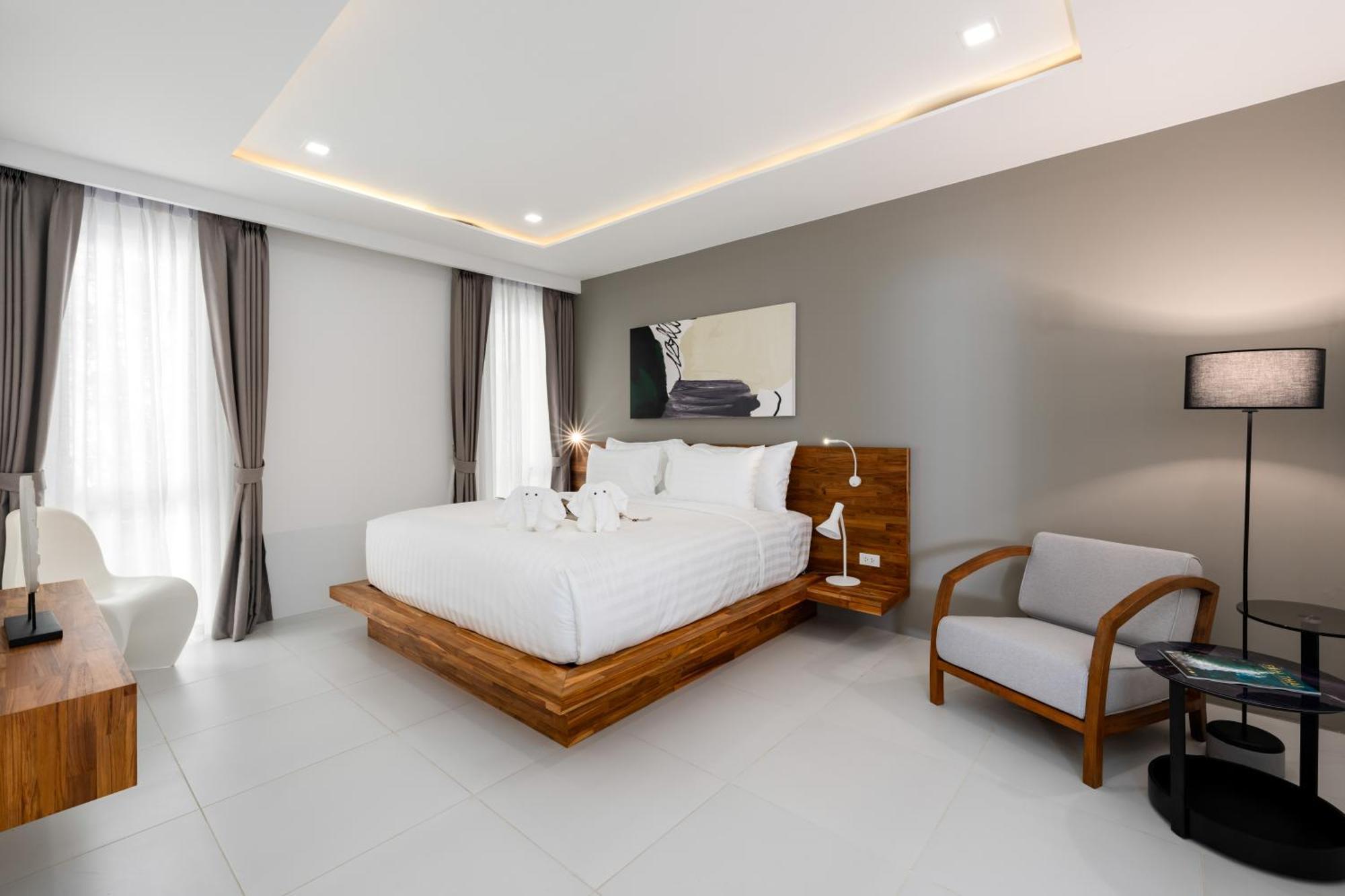 Samui Luxury Sea View Pool Villa IJ2 at uniQue Residences Bang Rak Beach  Exterior foto